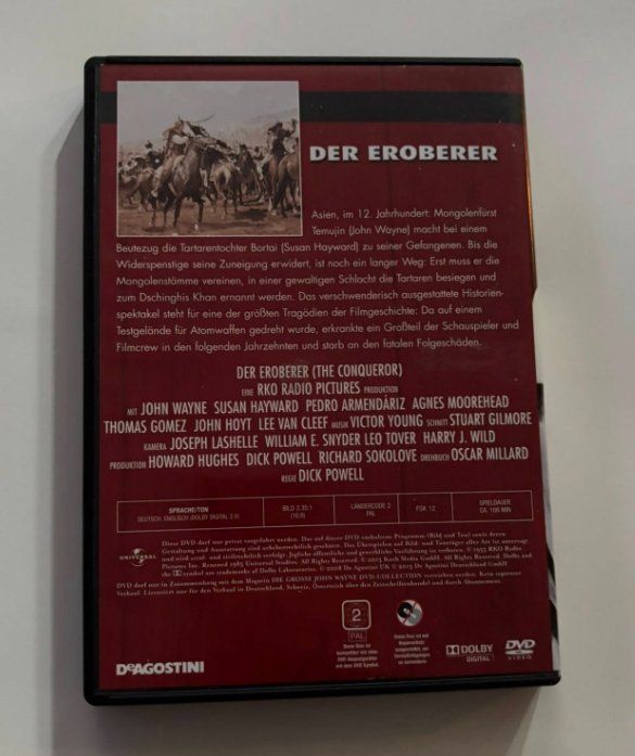 Tutti i DVDs: John Wayne Der Eroberer (1956) DVD Vol.53 – Usato da lupfig venduto da maniacs666 2
