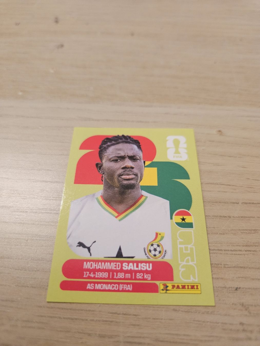 Panini Carte collezionabili: Panini WM 2026 GHA 4 – Nuovo (secondo la descrizione) da Genève venduto da jerdinho1209