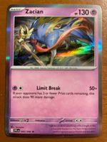 Pokemon Zacian Holo (Versand gratis)