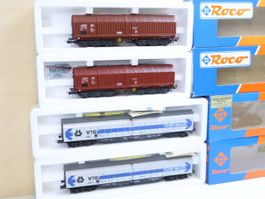 ROCO 4 x VTG/DB Wagen Set 46286/4380A H0 - Top