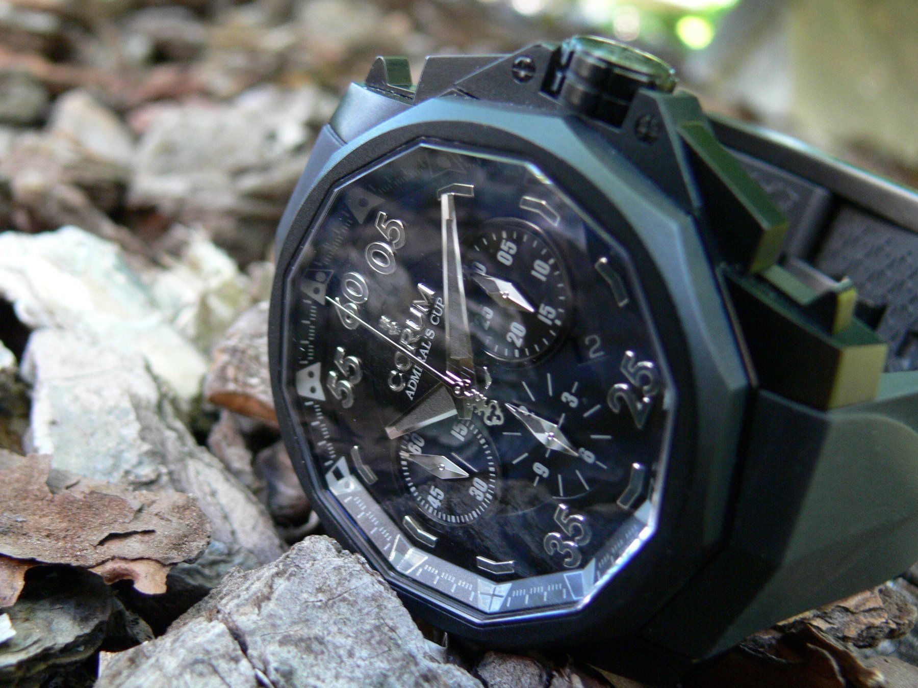 Corum Orologi: Corum Admirals Cup black Hull 48mm Titan  Automatic Chrono – Usato da Remigen venduto da Kelias 4