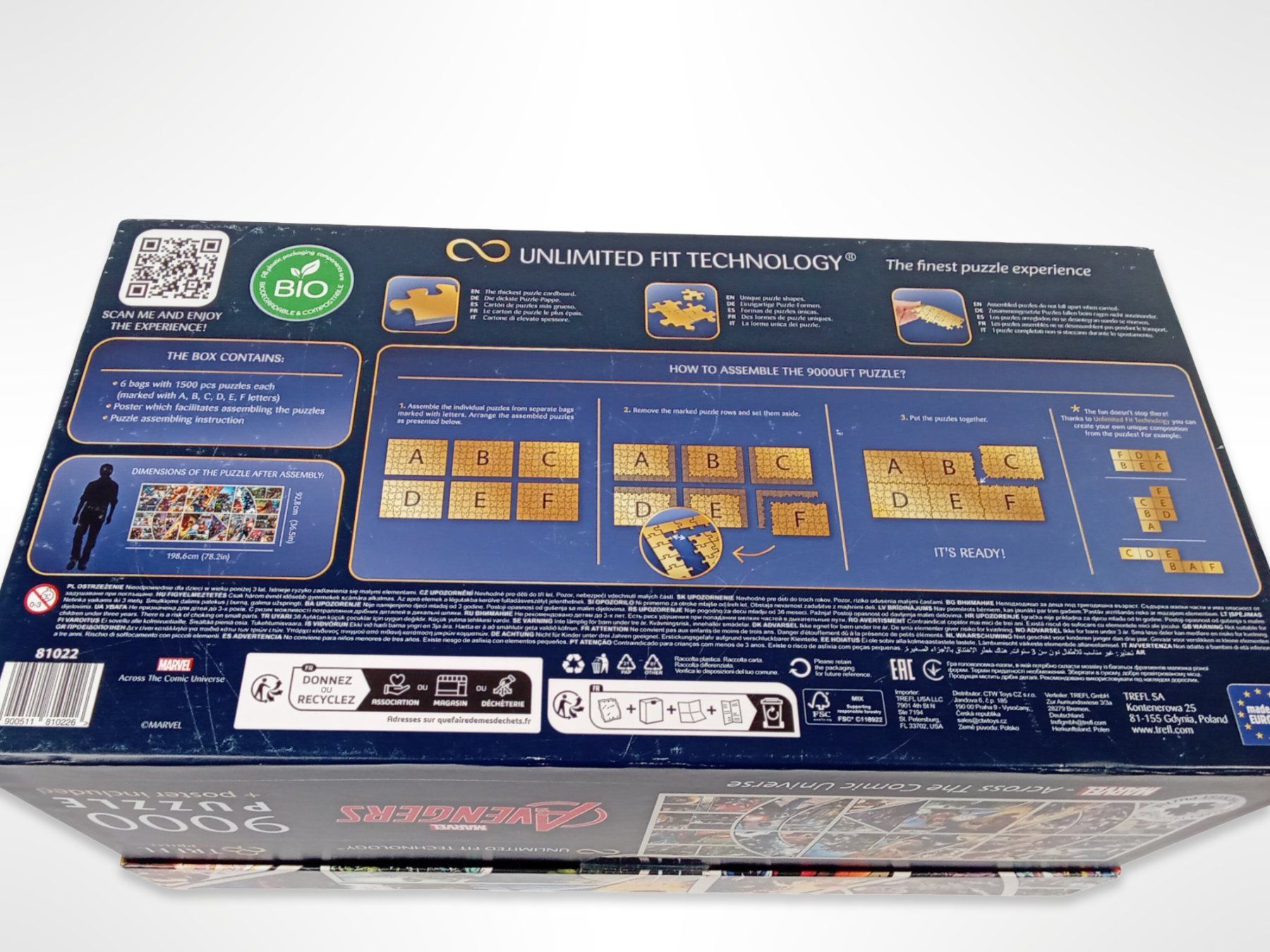Puzzle: TREFL-PRIME MARVEL AVENGERS Puzzle 9000 – Usato da Suhr venduto da Restwert_Suhr 3