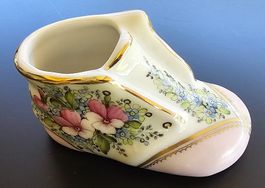 Porzellan Kinderschuh handgemalt
