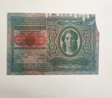 Banknote 100 Kronen Österreich-Ungarn 1912