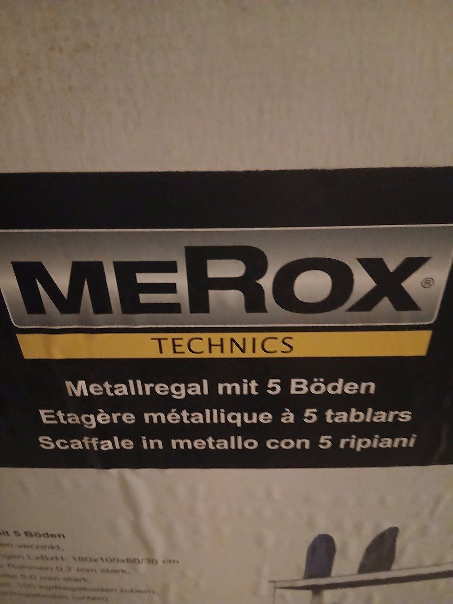 Regale: Metallregal mit 5 Böden – Neu und originalverpackt aus Aeschi b. Spiez von Ueli1505 3