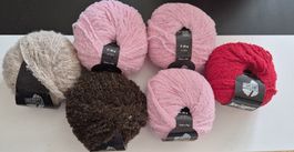 Wolle-Paket: Zum Stricken und Häkeln! ca 300 gr