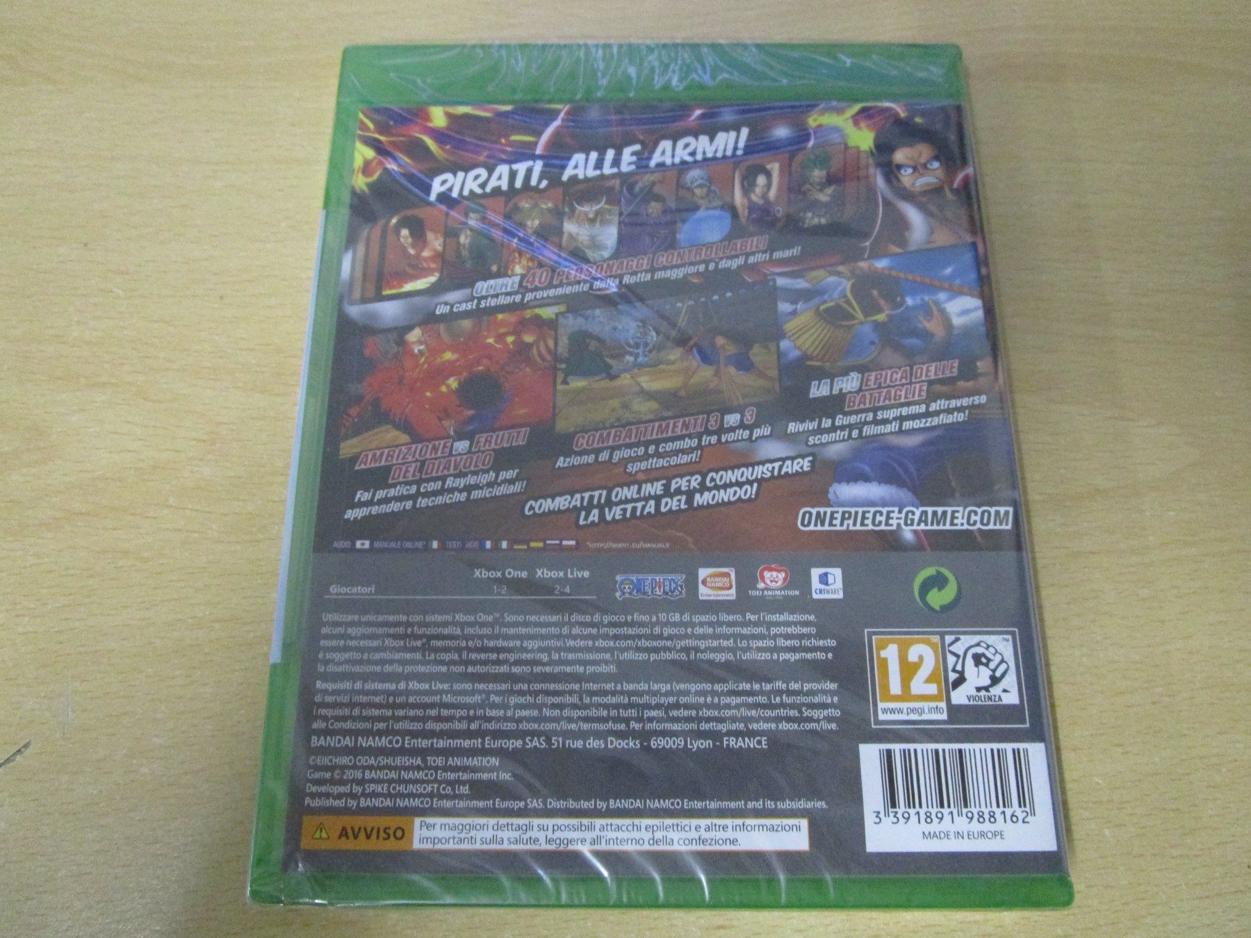 Microsoft Spiele: One Piece Burning Blood - Xbox One - NEUWARE X1 – Neu und originalverpackt aus Goldau von agestuffer 1