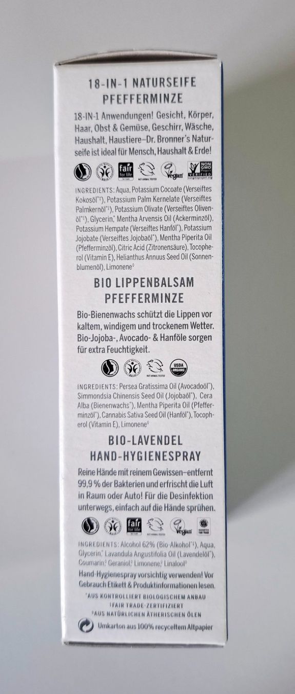 Doccia: Dr. Bronner's Refreshing Care Set – Nuovo e nell'imballaggio originale da Wangs venduto da Soda_95 1