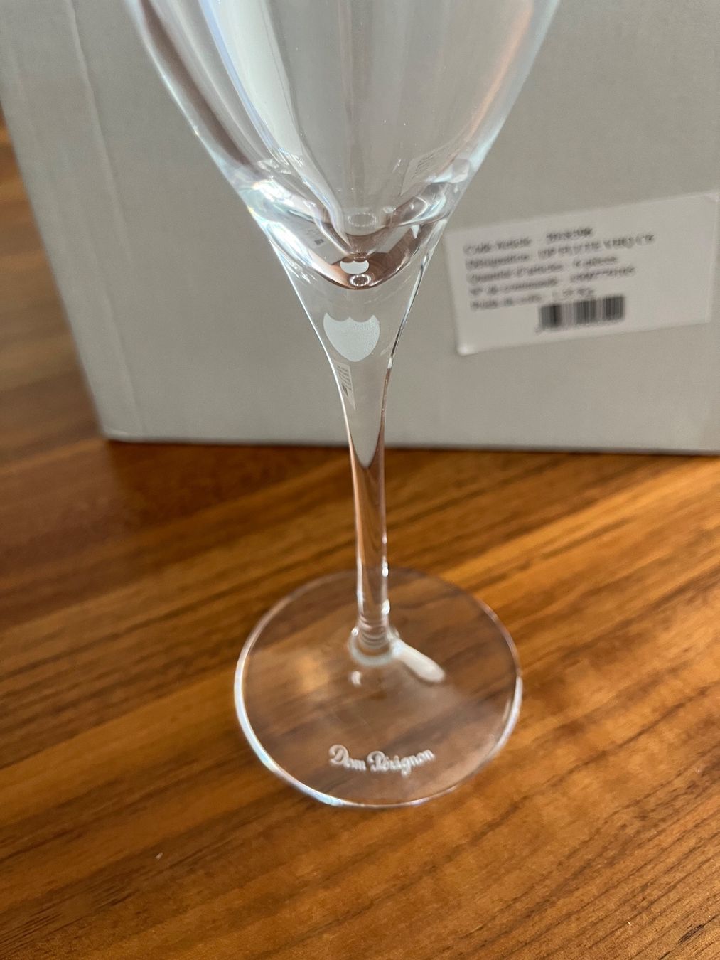 Bicchieri: Gläser Dom Perignon – Nuovo e nell'imballaggio originale da Binningen venduto da Pundeman 1