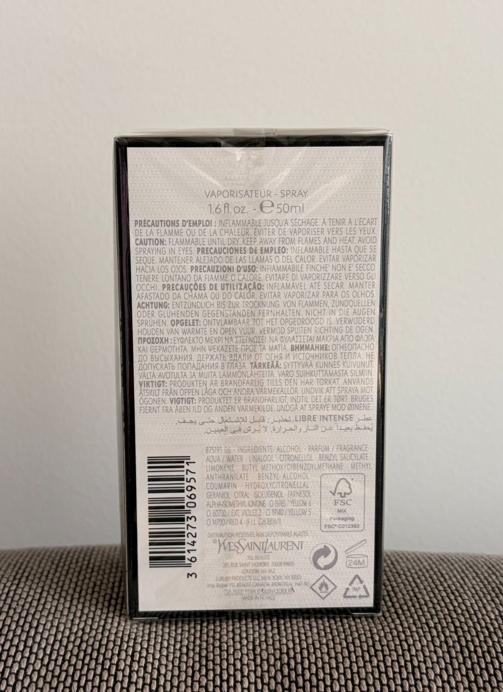 Saint Laurent Profumi & Eau de Toilette: Yves Saint Laurent Libre Intense 50ml edp – Nuovo e nell'imballaggio originale da Schlieren venduto da con_hdp9 1