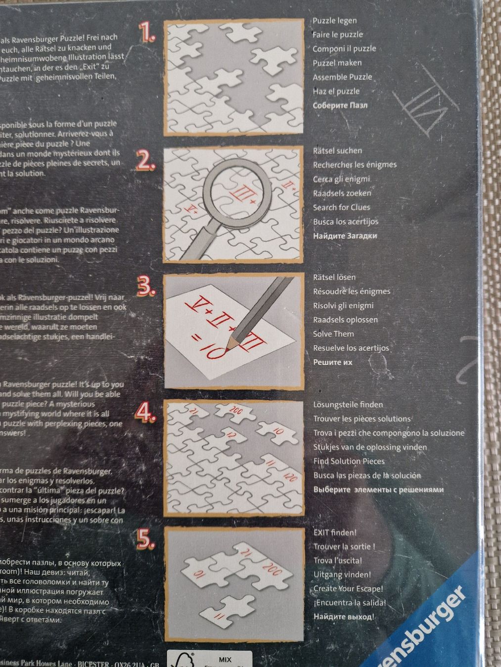 Ravensburger Puzzle: Escape Puzzle 💙759 Teile – Nuovo e nell'imballaggio originale da Rupperswil venduto da lenzburg02 2