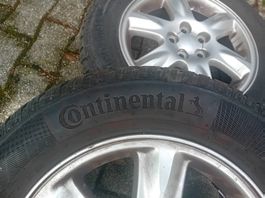 4 Subaru Legacy Felgen mit 15" Winterpneus