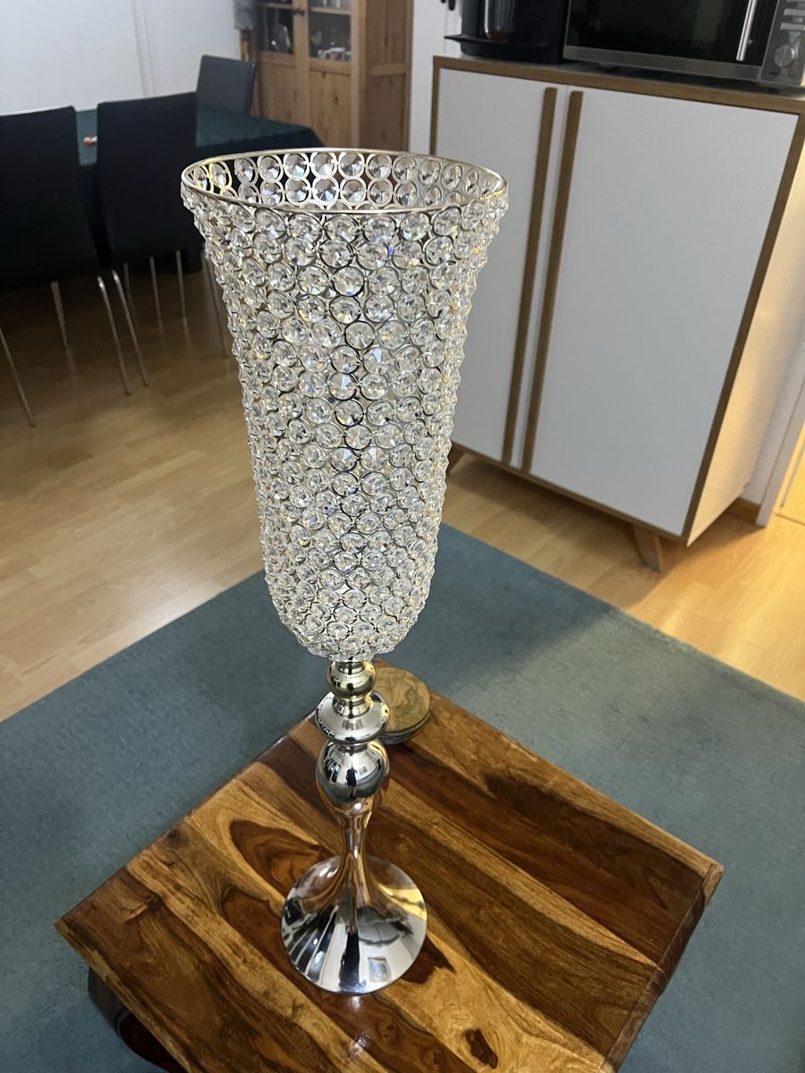 Portacandele: Tischlampe im Kerzenhalterstil – Usato da Dietwil venduto da makakinho
