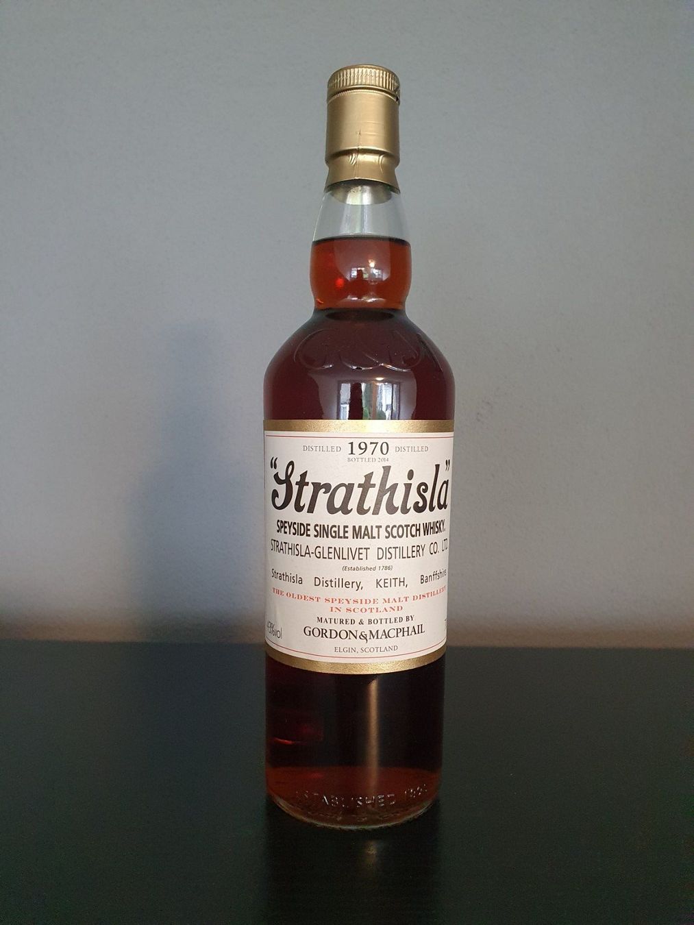 Strathisla Spirituosen: Strathisla 1970, Gordon & MacPhail, 43 Jahre – Neu und originalverpackt aus Döttingen von tho_dq6x 3
