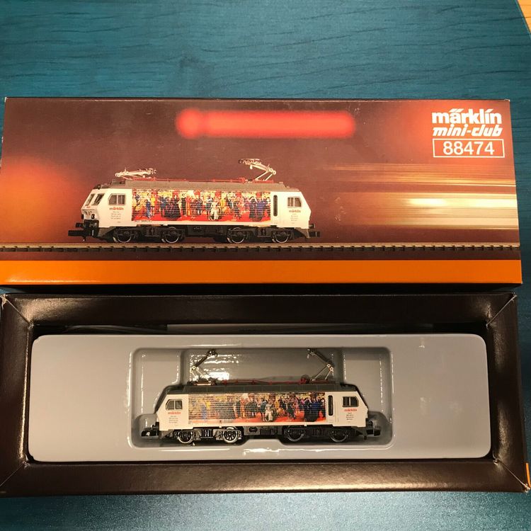MINI-CLUB MÄRKLIN 88442 locomotive électrique CFF AGFA film échelle Z 1:220 neuve dans son