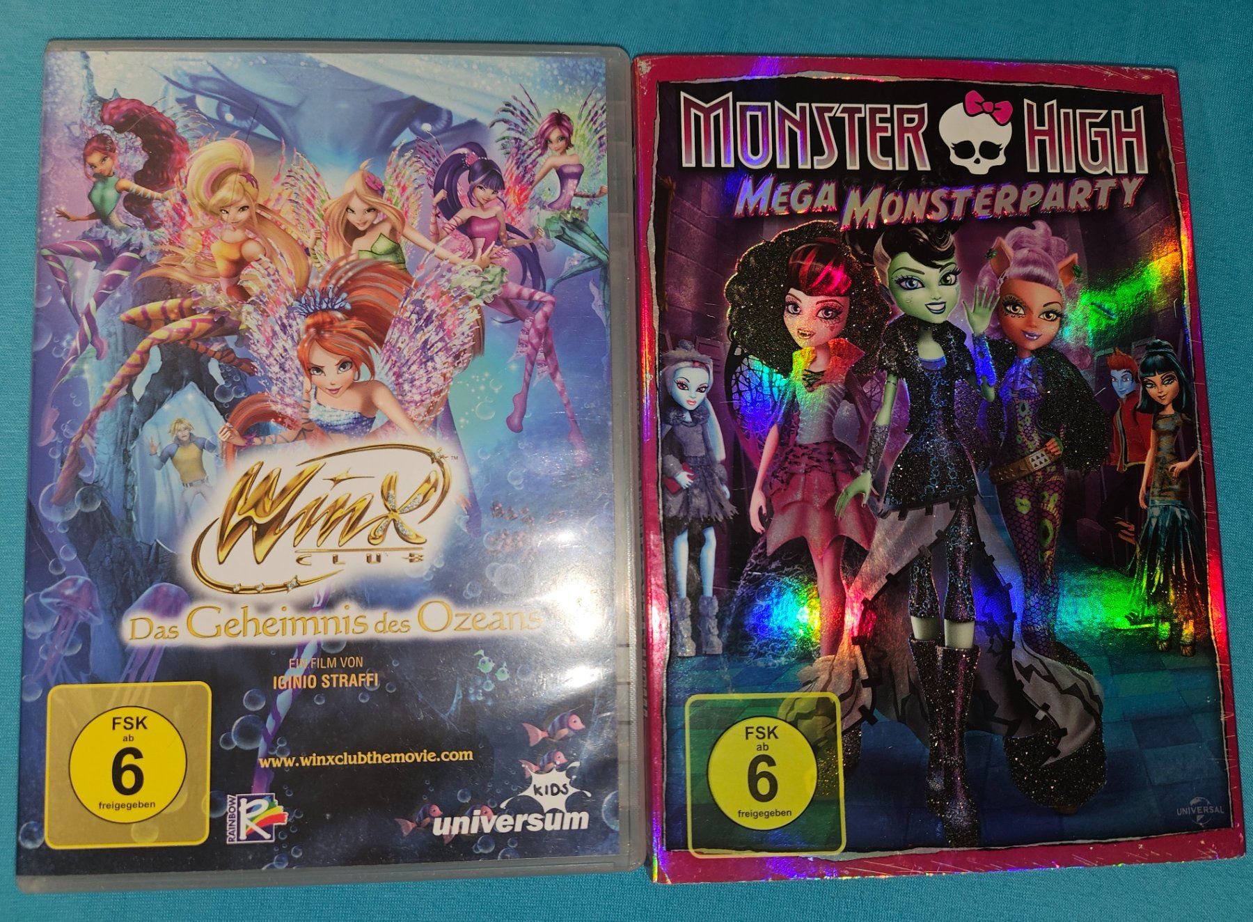 Tutti i DVDs: DVD Pack Kinder: WinX Club & Monster High – Usato da Thun venduto da Shame