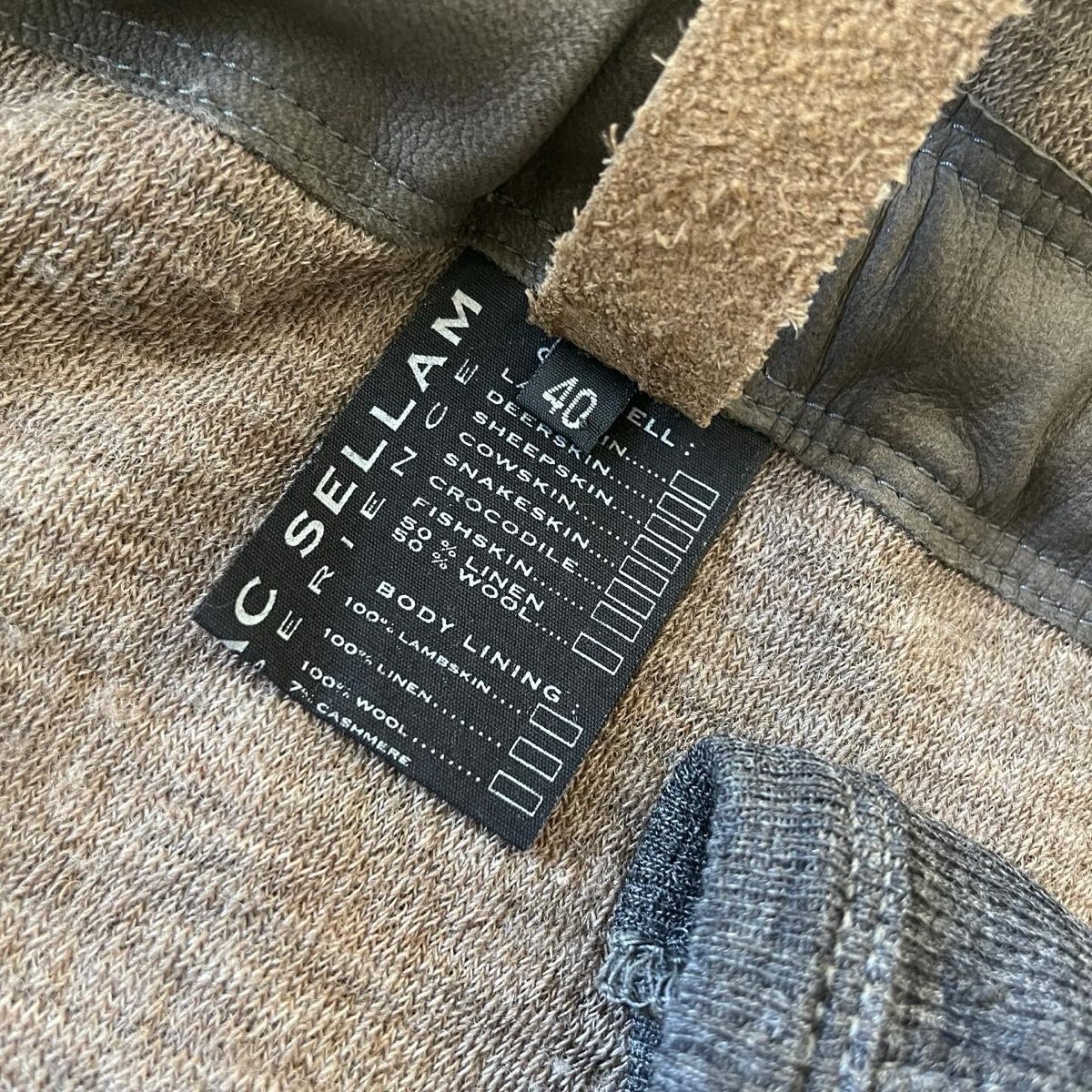 Giacche: ISAAC SELLAM Jacket – Nuovo (secondo la descrizione) da Emmen venduto da Avviivva_Com2023 8