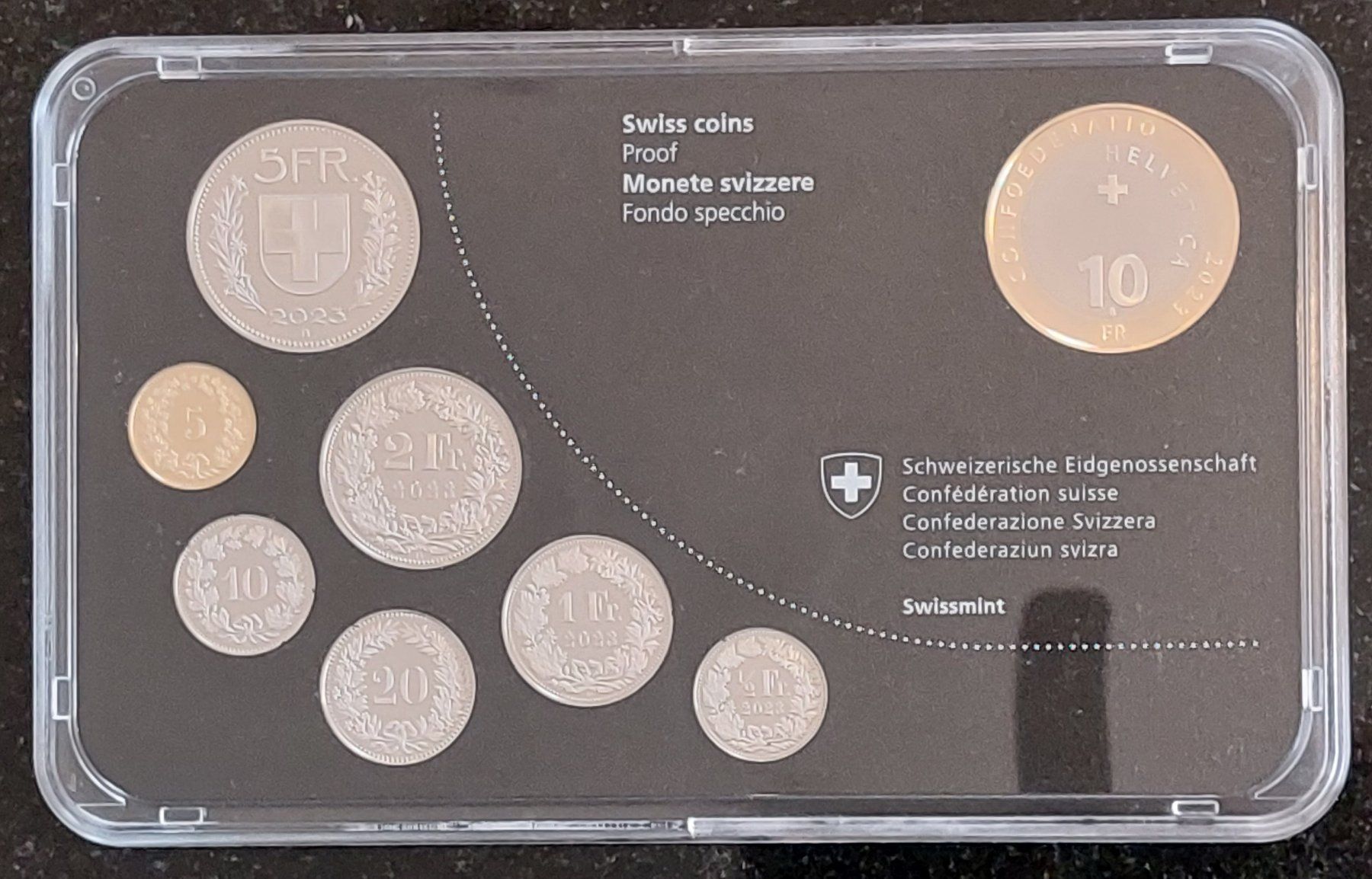 Tutti le monete: CH - Münzsatz 2023 pp – Nuovo (secondo la descrizione) da Arch venduto da repros 2