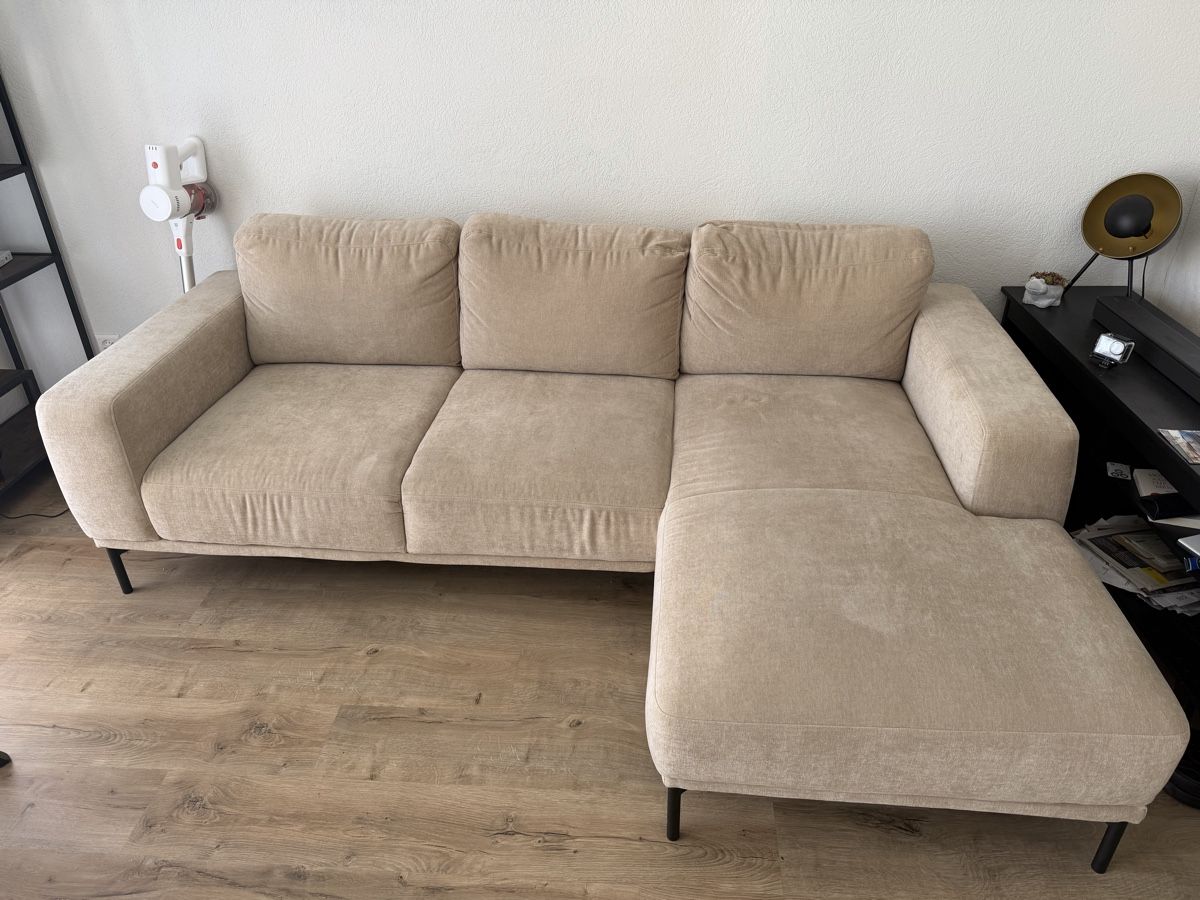Divani: Modernes beiges Ecksofa mit Chaiselongue  – Usato da Berikon venduto da sas_9s8b 1