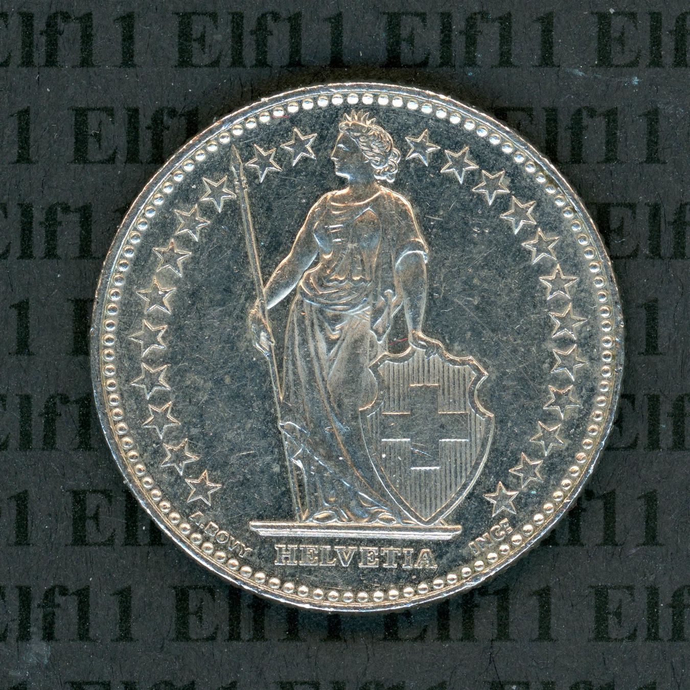 Tutti le monete: CHF___2.00 2012 vz-unz 2 Franken – Usato da Widnau venduto da Elf11 1