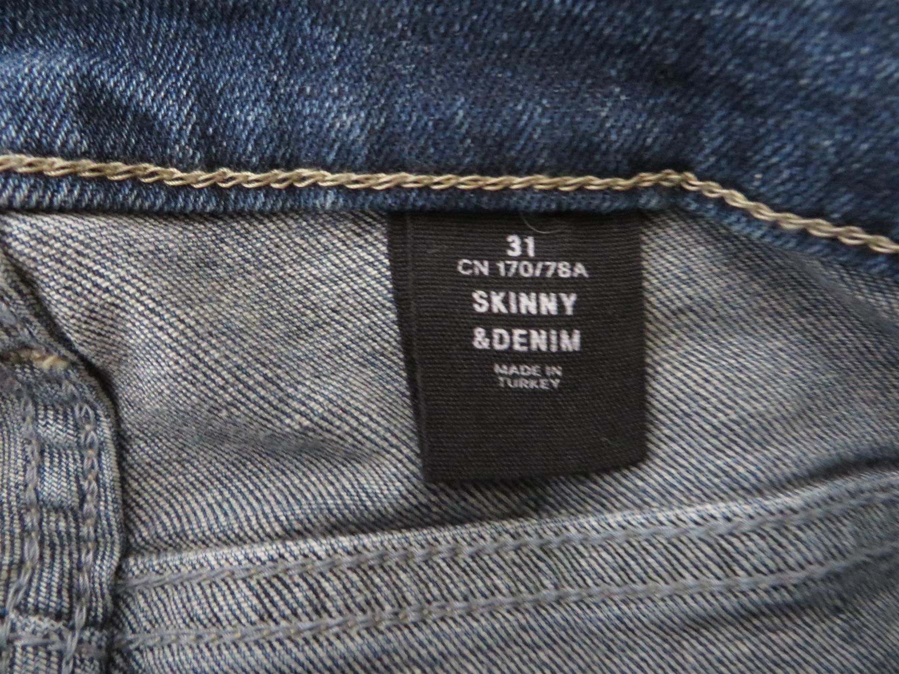 Hosen: Jeans blau Gr. 31 Skinny – Gebraucht aus Spiez von Crazyduck 1