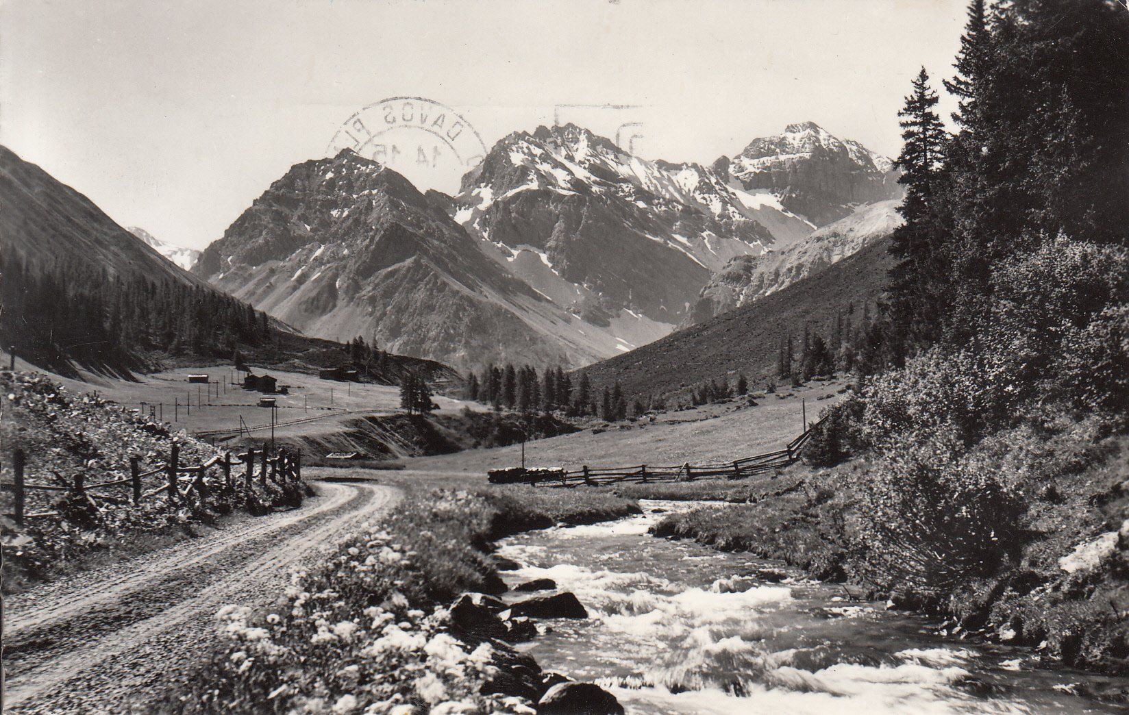 Cartoline postali: Sertigtal 1967 – Usato da Bürglen TG venduto da StampGraf
