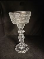 Kerzenhalter aus Glas 20cm hoch neuwertig 