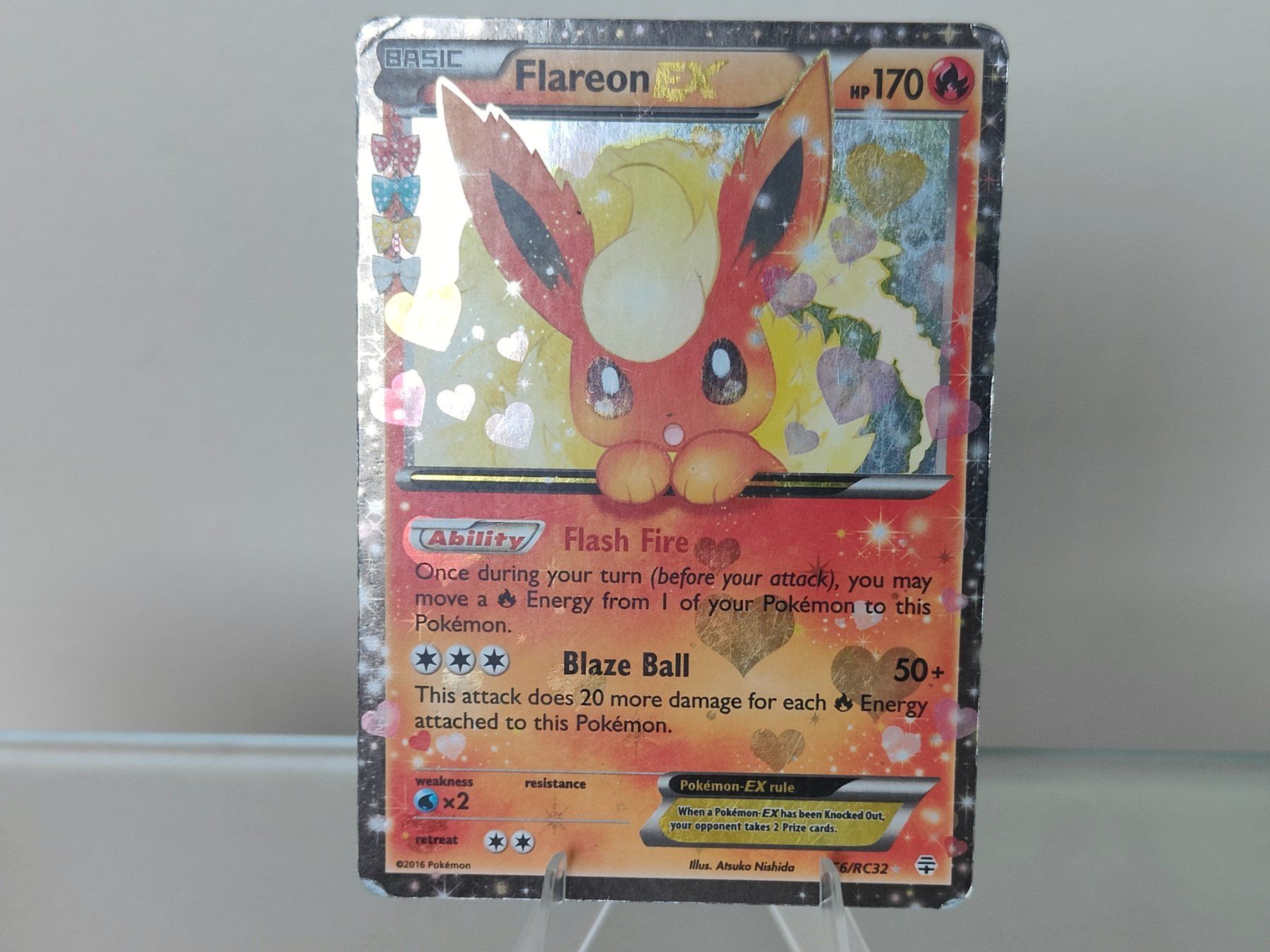 Pokémon Cartes à collectionner: Flareon EX RC6, Pokémon Generations – D'occasion à Châtelaine par Chompis 1