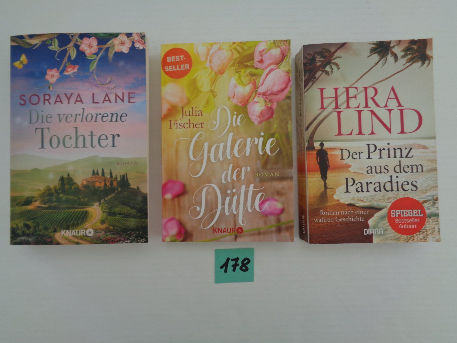 Libri: 3 Bücher – Romane - Konvolut – Usato da Chur venduto da Oregano1