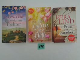3 Bücher – Romane - Konvolut