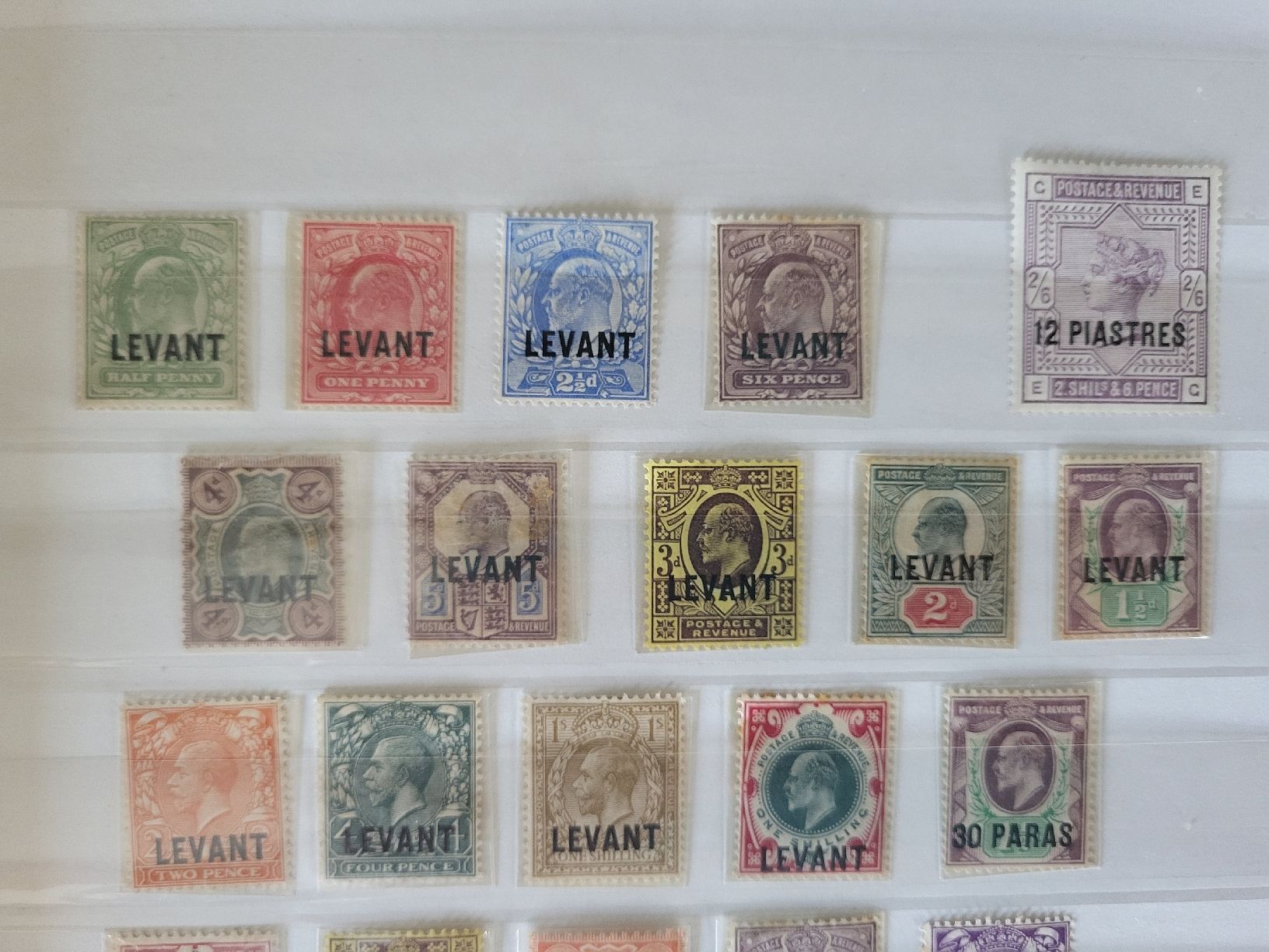 Alle Briefmarken: Britische Post im Ausland ab 1885/96 – Neu (gemäss Beschreibung) aus stäfa von brandy66 1