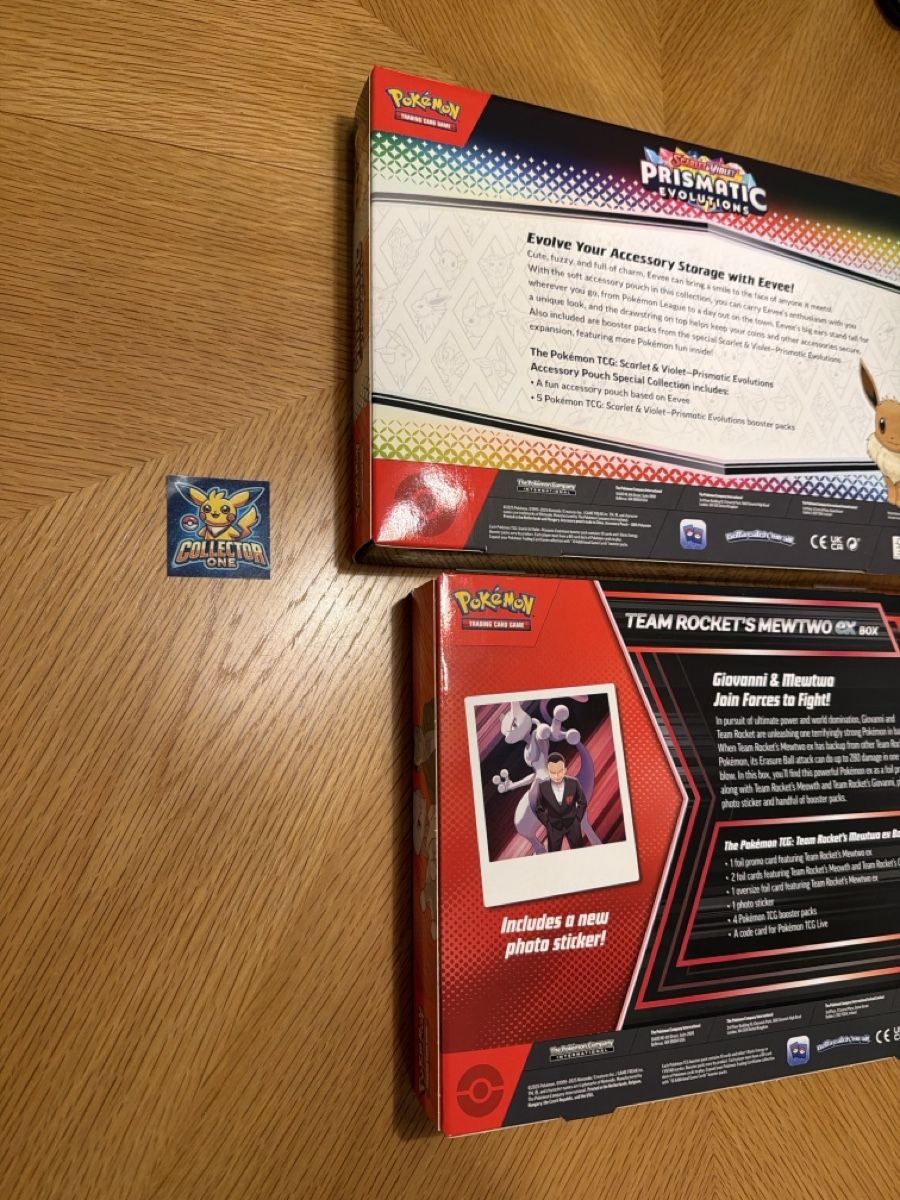 Pokémon Carte collezionabili: Pokemon Prismatic Evolution Team Rocket Mewtwo Destined 2x – Nuovo e nell'imballaggio originale da Lommiswil venduto da CollectorOne 3
