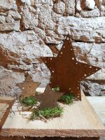 Sternen Meer aus Rostblech