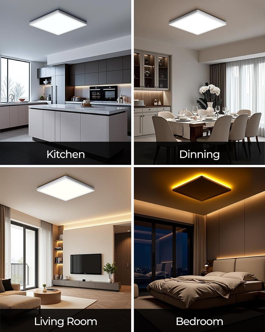 Lampadari & plafoniere: LED Deckenleuchte dimmbar Fernbedienung 24W Weiss – Nuovo e nell'imballaggio originale da Neuhausen venduto da apo_zn9s 6