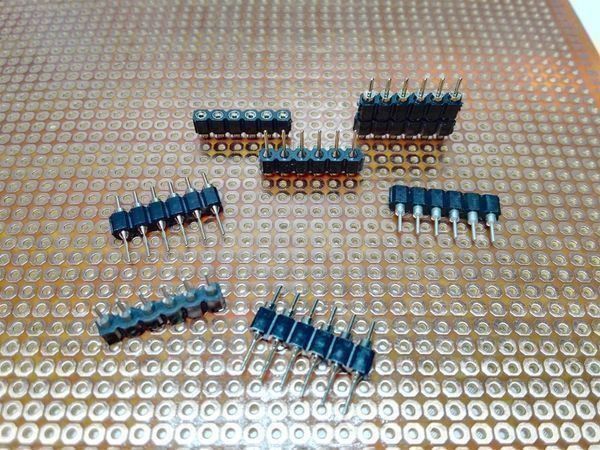 Elektronikbauteile: Stecker+Buchse 6PIN schwarz, 4 Paare – Neu (gemäss Beschreibung) aus Luzern von Salefactory 1