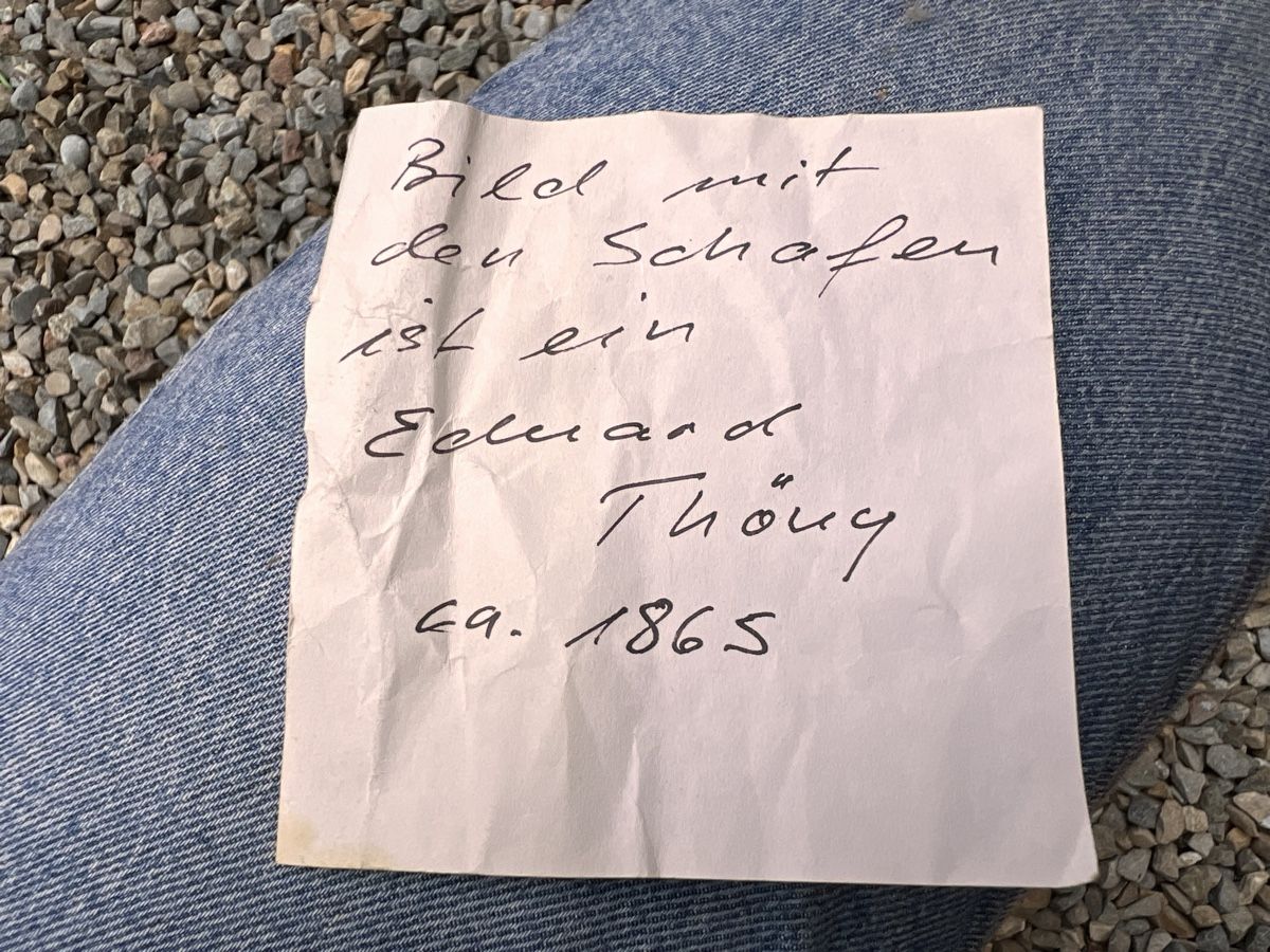 Gemälde: Antike Gemälde mit Monogramm .(26) – Gebraucht aus Glattfelden von maa_qcj8 7