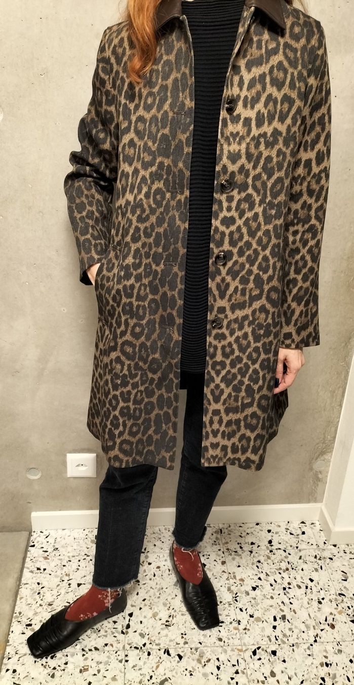 H&M Cappotti: Manteau motif léopard – Usato da Nyon venduto da vintage09 1