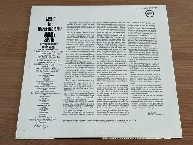 Dischi in vinile: JIMMY SMITH: BASHIN’ - VERVE – Nuovo (secondo la descrizione) da Fahrwangen venduto da Swirl2 1