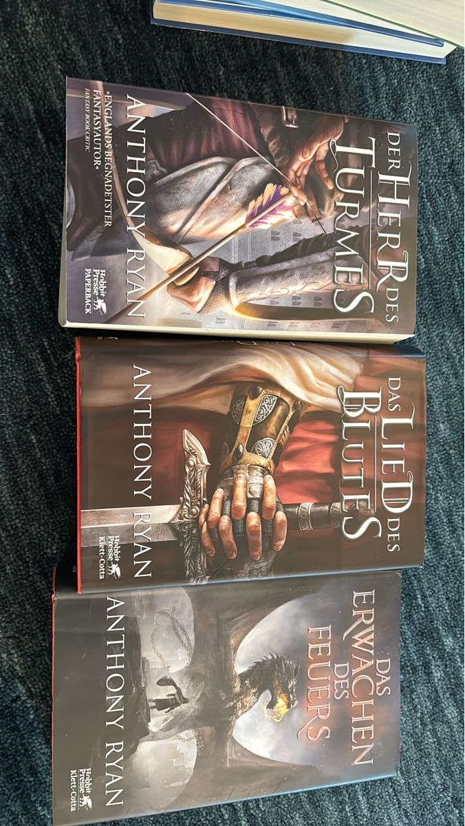 Libri: Anthony Ryan Bucher-Set 3 Bände – Usato da Bern venduto da Bumbler
