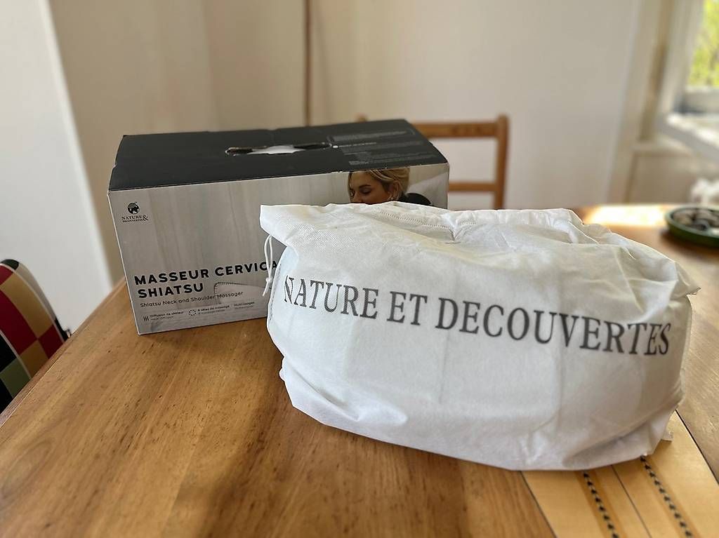 Dispositivi per massaggi: Masseur cervicales shiatsu Nature & Découvertes – Usato da Ballaigues venduto da valfleur 4