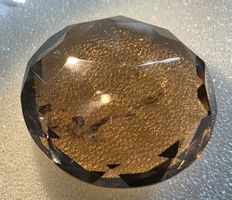 60,3 ct  BIG Quartz fumé naturel (Grand et Rare)