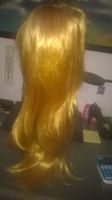 PERÜCKE,,,BLOND,,,GLANZIG,,LANG,,,60CM