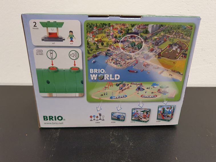 Brio Giocattoli: Neu - Brio - 33840 - Record & Play Train Platform – Nuovo e nell'imballaggio originale da Dagmersellen venduto da Jarsetz_Restposten 1