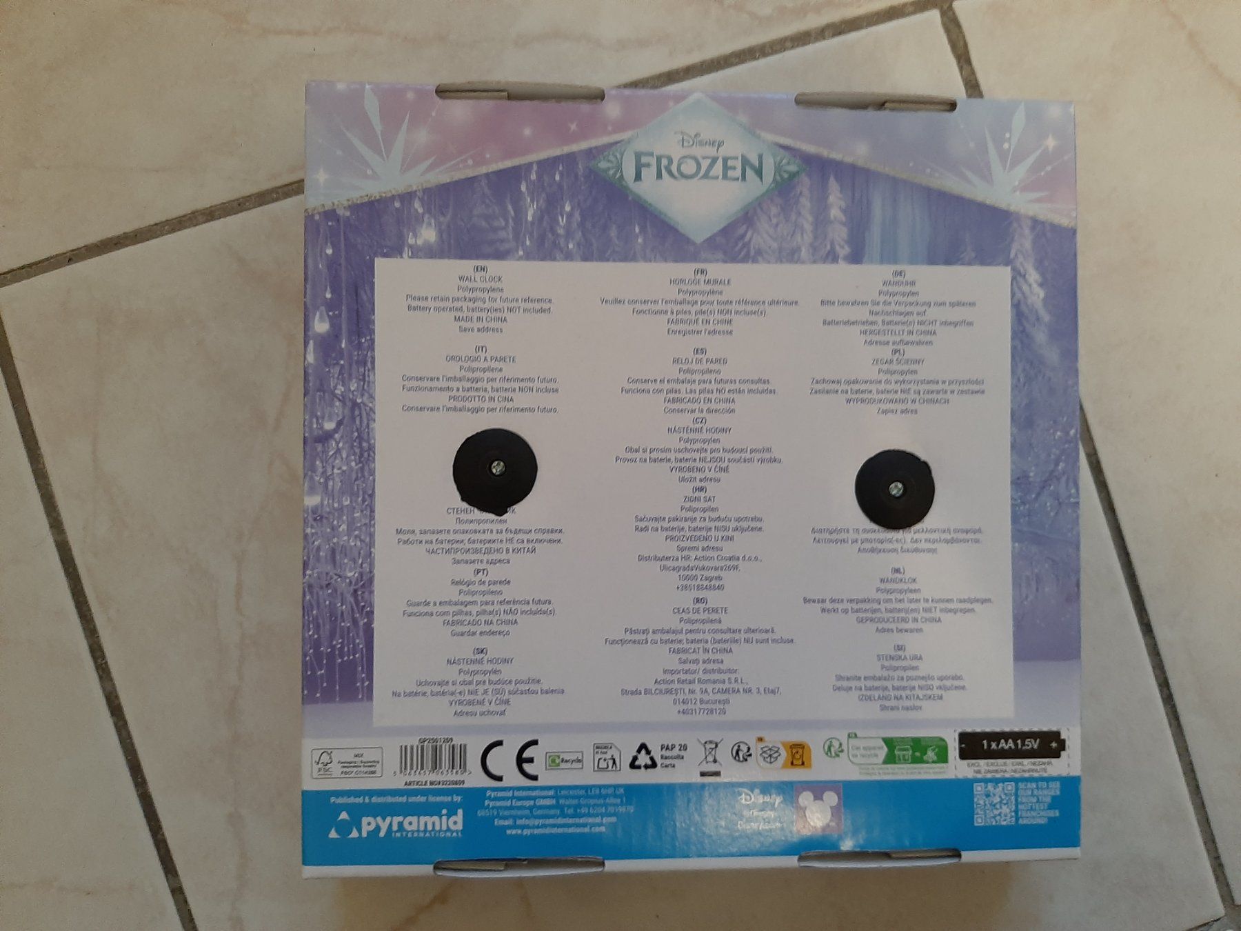 Disney Orologi: Wanduhr Frozen – Usato da Brissago venduto da lucabell 1
