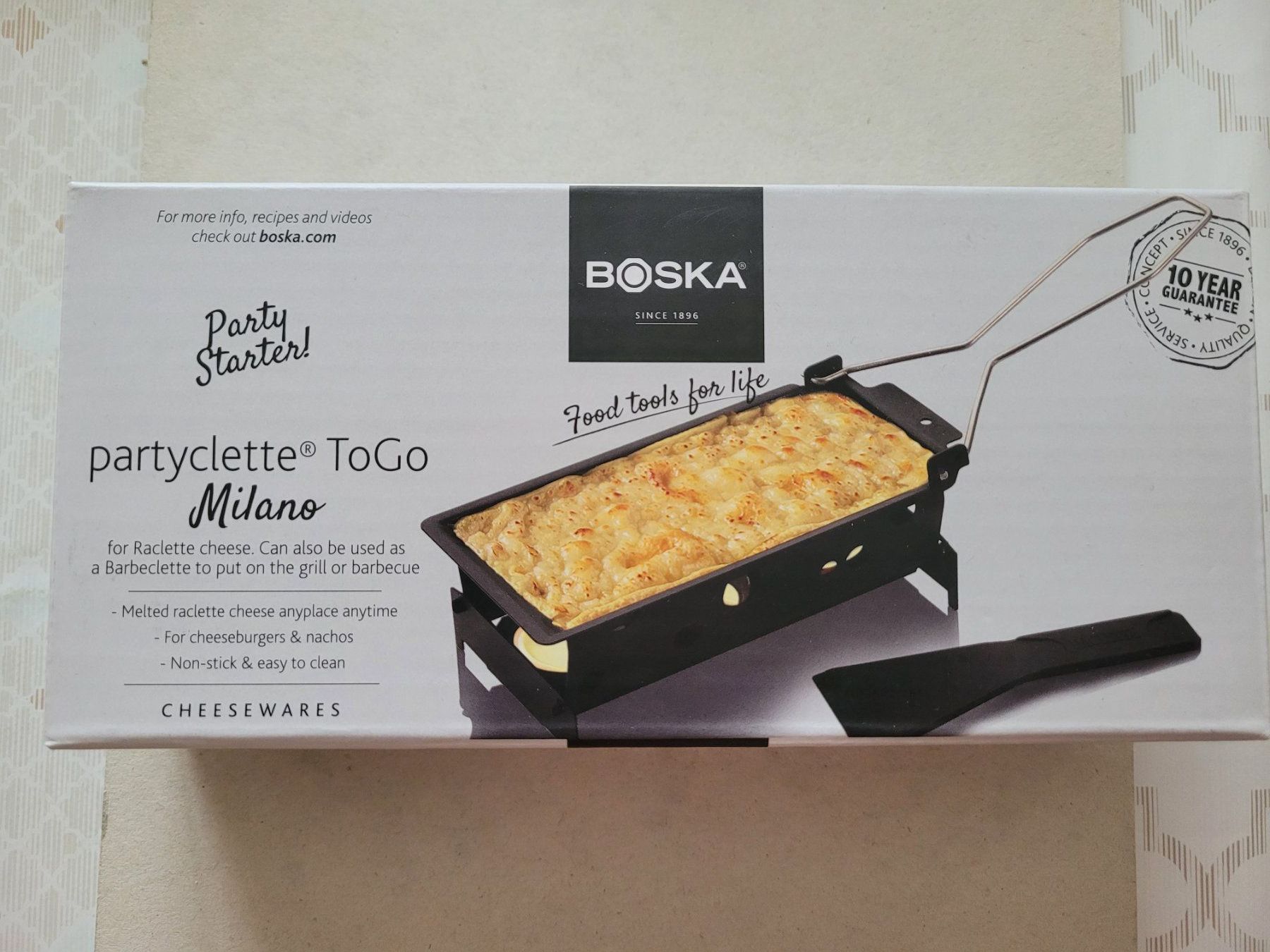 Griglie: Gril à raclette à bougies – Nuovo e nell'imballaggio originale da Champagne venduto da ARWEN012