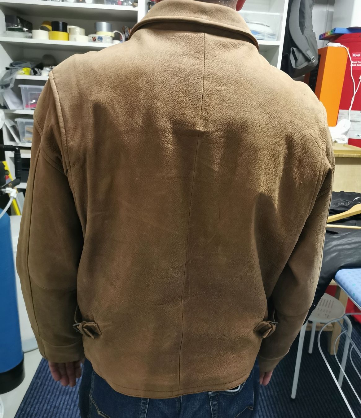 Giacche: Lederjacke cognacbraun Grösse S/M – Usato da Wittenbach venduto da Nnic 1