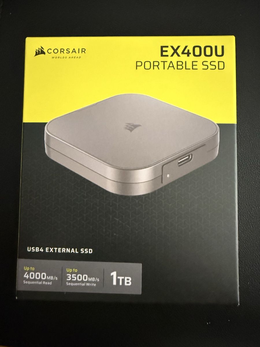 Corsair Dischi rigidi: Corsair EX400U SSD 1TB – Nuovo e nell'imballaggio originale da Grenchen venduto da Jeyden19957