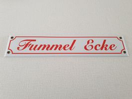 Email Schild Fummel Ecke