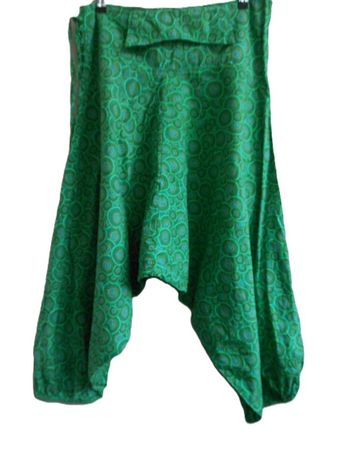 s. Masse ca. Gr. 38 40 Pluderhose Haremshose Sommerhose grün