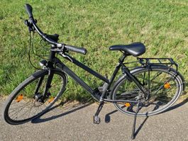 Stevens Trekkingbike Alurahmen Schwarz Matt